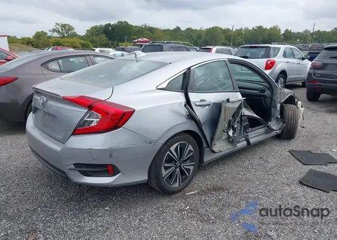 2017 Honda Civic Ex-L from USA, damaged, VIN 19XFC1F73HE211756